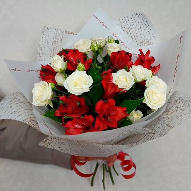 Букет цветов "Цветочное танго"